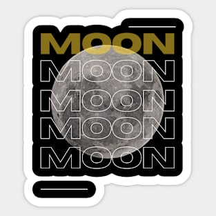 Moon Sticker